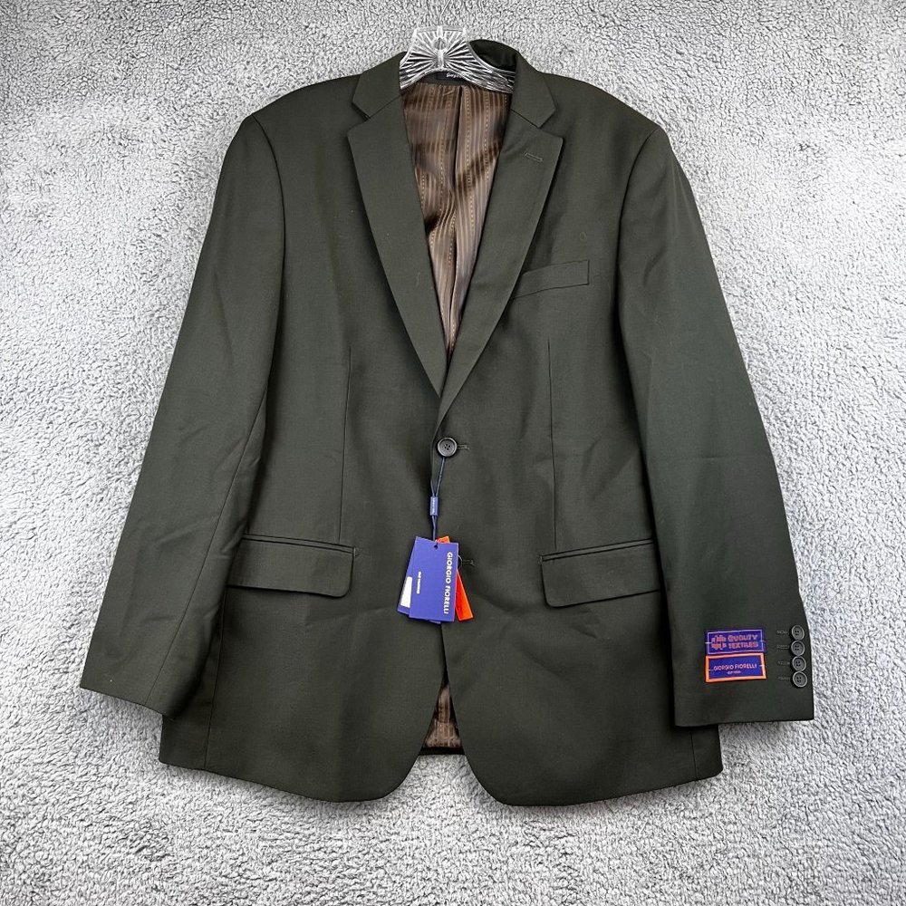 New Giorgio Fiorelli‎ Men's 2 Button Suit Size 42 Long